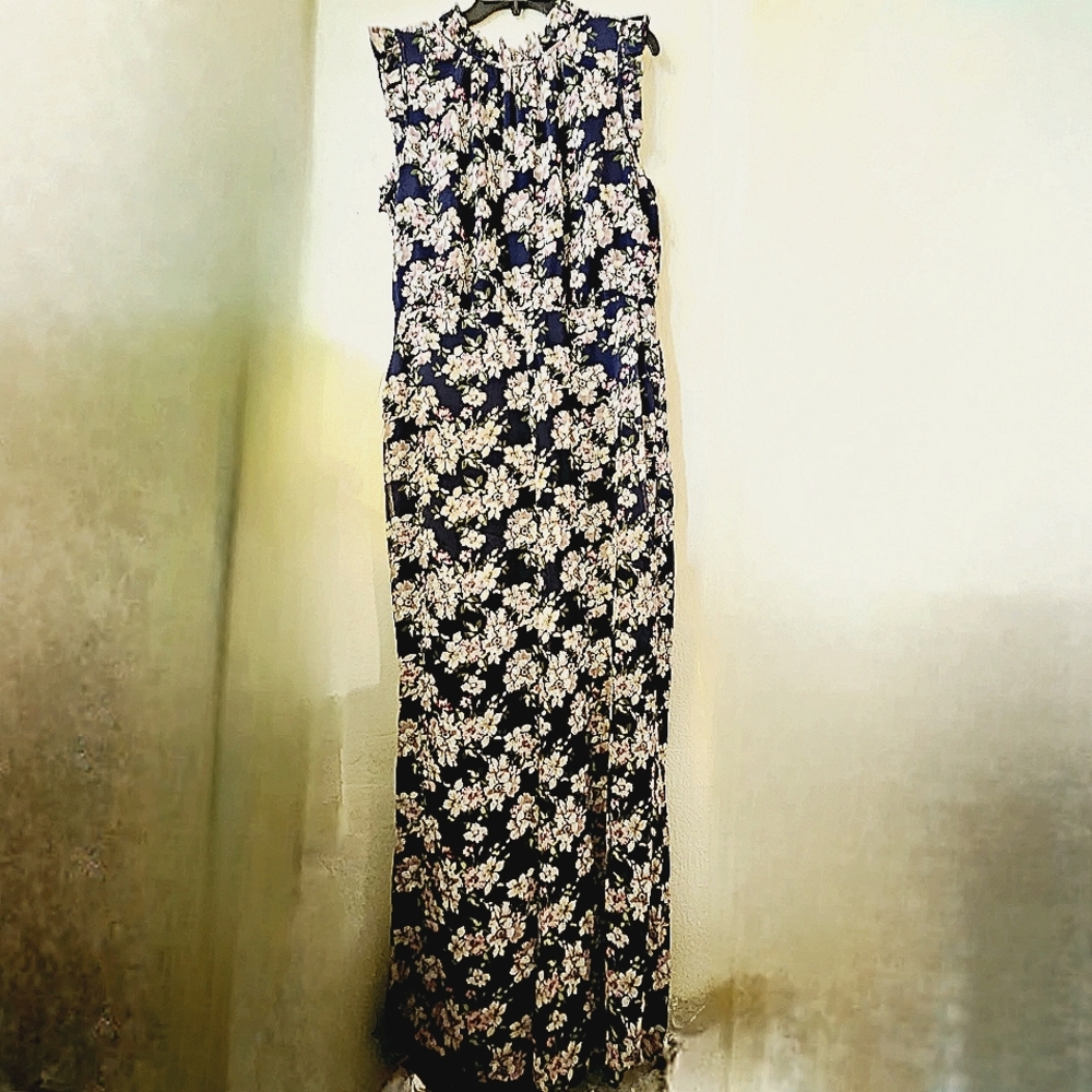 Anthropologie Ali & Jay Floral Jumpsuit XL